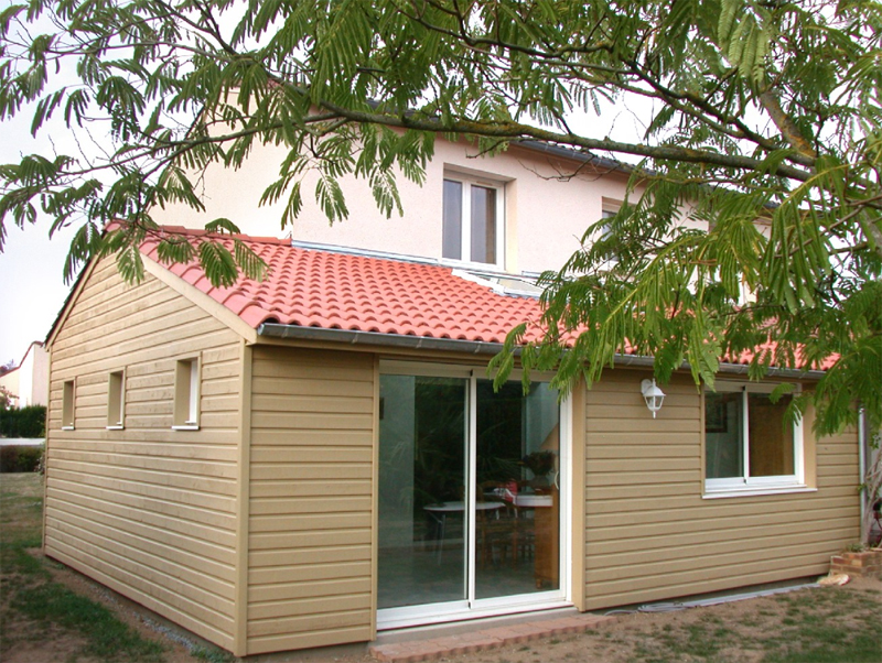 Extension d\'une maison avec ossature en bois Meudon (92)