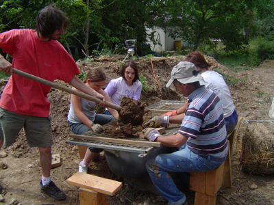 Atelier triage de la terre